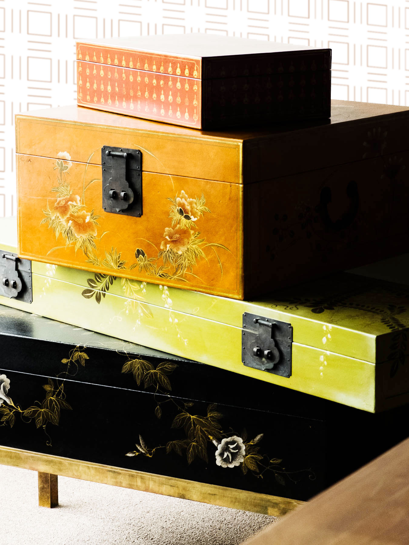 Handcrafted luxury leather boxes