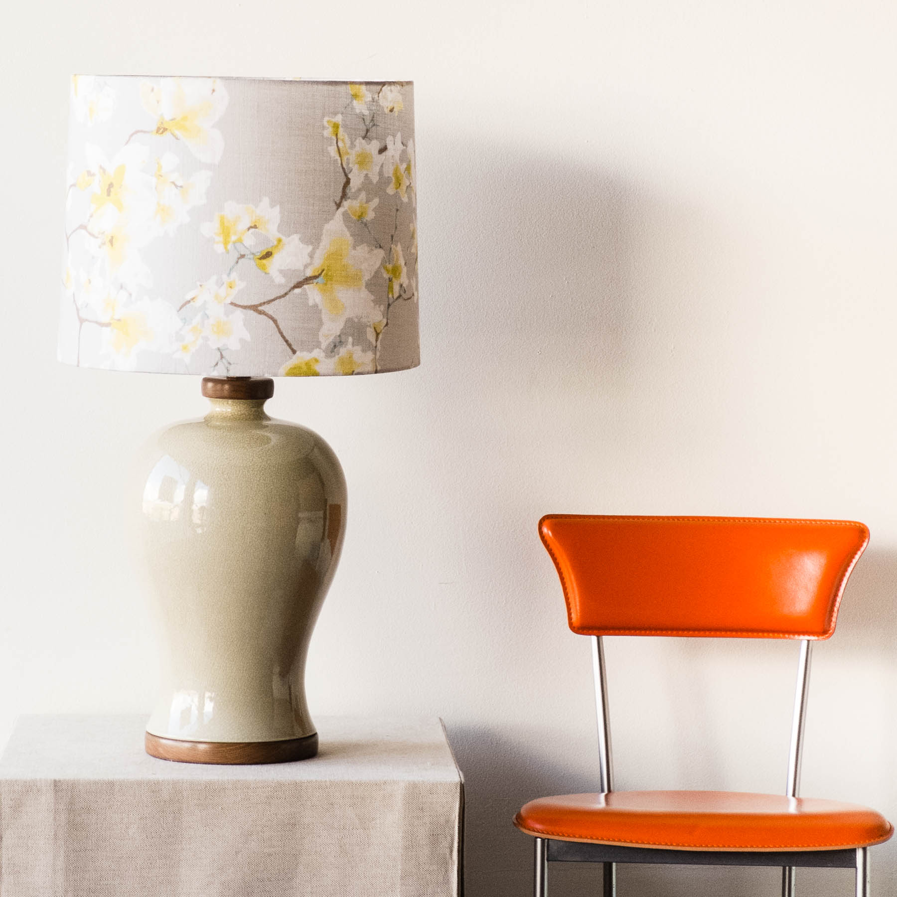 Dashiell Lamp in Oyster Gray
